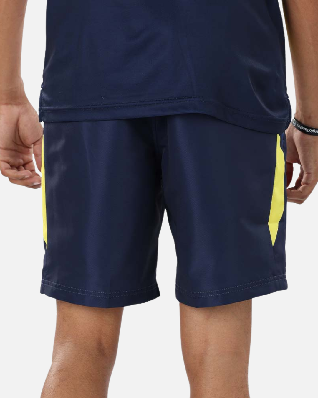 FootKorner TestingShort Sergio Tacchini Scaleno - Bleu/Blanc/Jaune