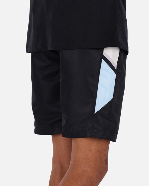 Short Sergio Tacchini Scaleno - Noir/Bleu/Blanc - FootKorner Testing