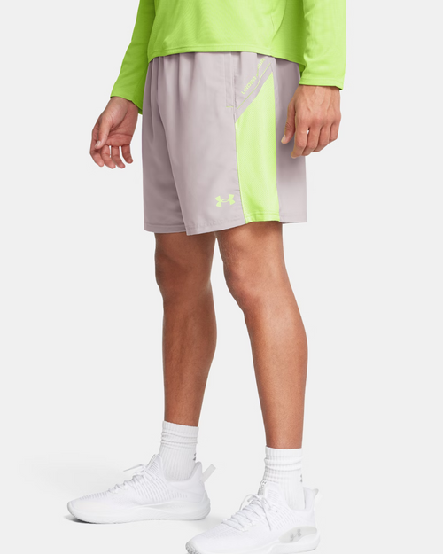 Short Under Armour Tech Utility - Gris/Jaune - FootKorner Testing