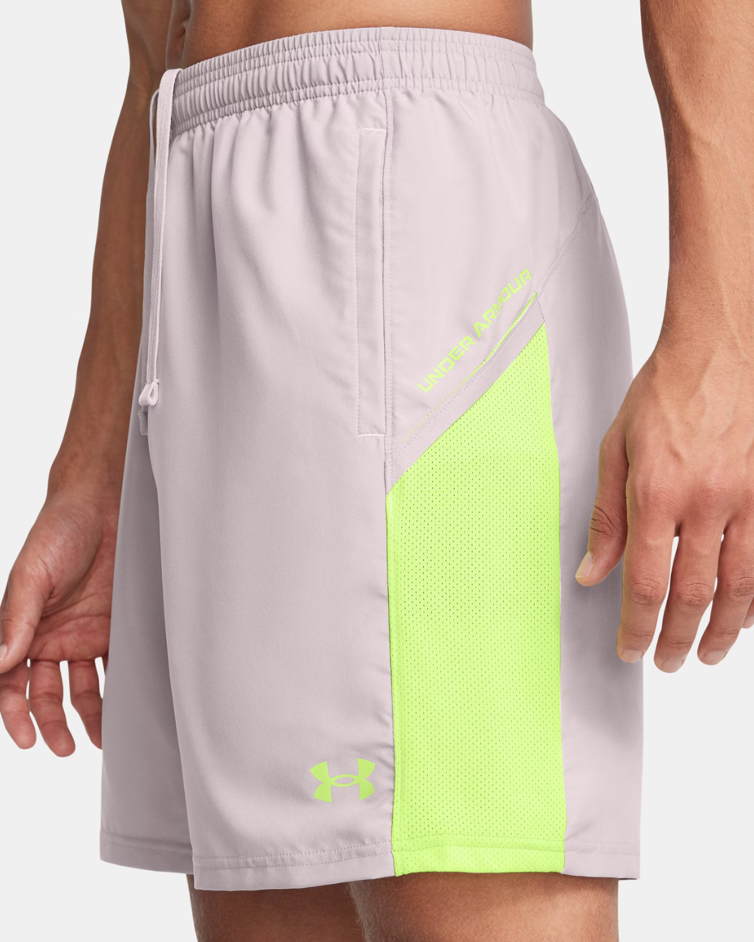 FootKorner TestingShort Under Armour Tech Utility - Gris/Jaune