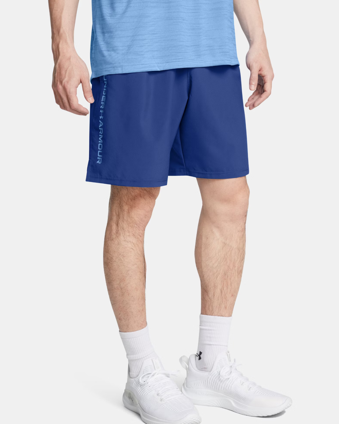 FootKorner TestingShort Under Armour Tech Woven - Bleu