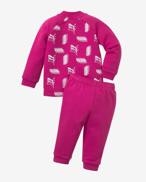 Survêtement Puma Minicats Power Bébé - Rose/Blanc - FootKorner Testing