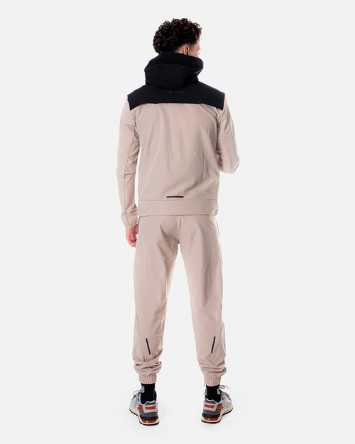 Survêtement Scampia Scalare - Beige/Noir - FootKorner Testing