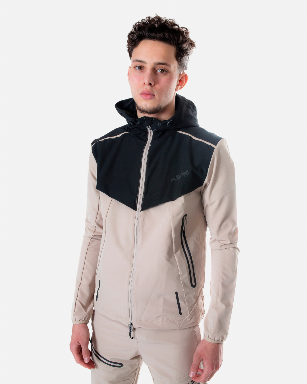 FootKorner TestingSurvêtement Scampia Scalare - Beige/Noir