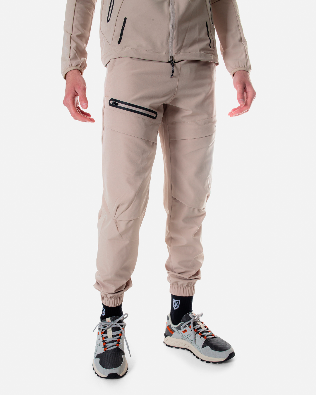 FootKorner TestingSurvêtement Scampia Scalare - Beige/Noir