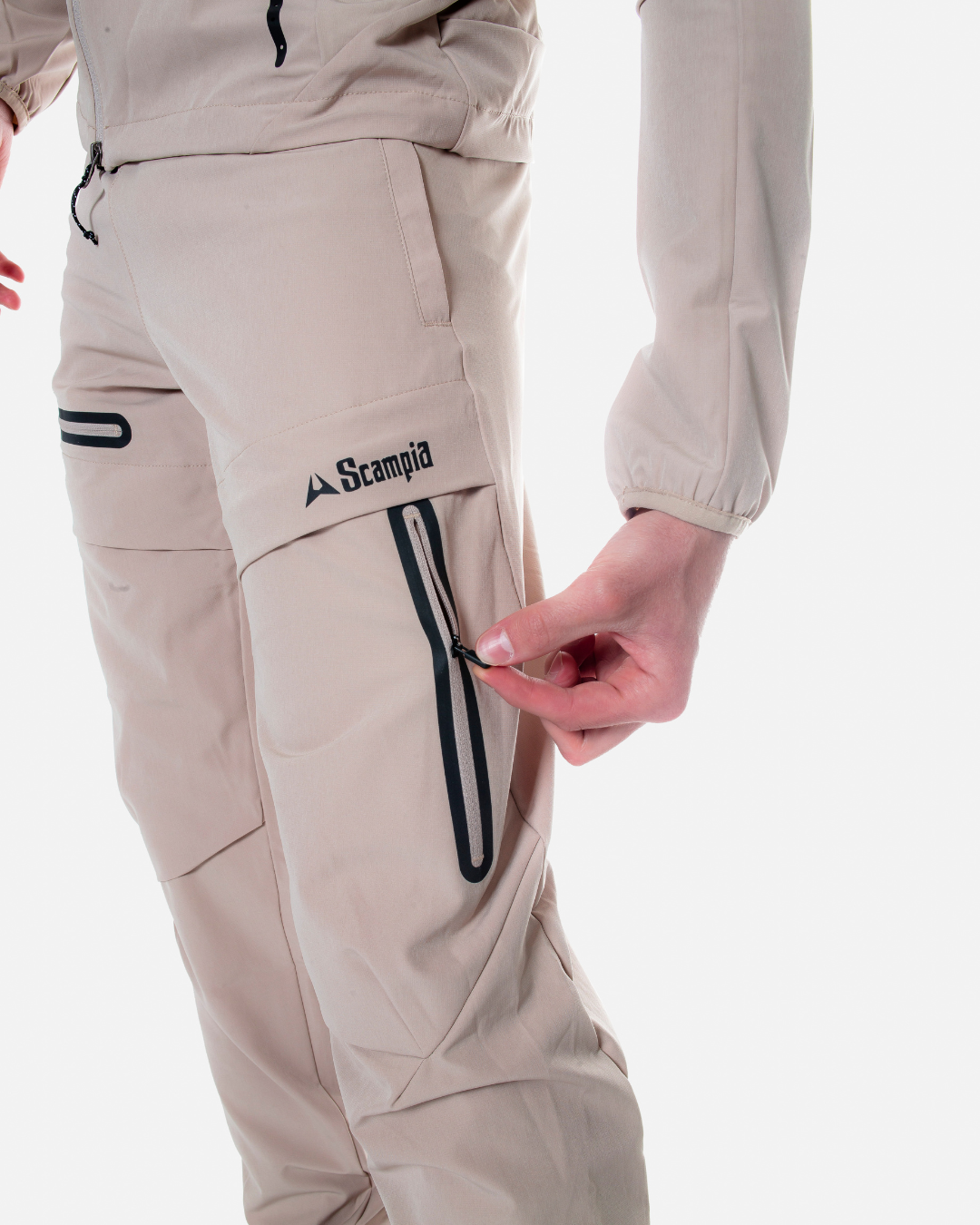 FootKorner TestingSurvêtement Scampia Scalare - Beige/Noir