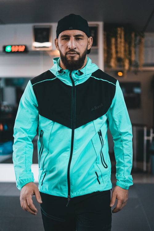 Survêtement Scampia Scalare - Menthe/Noir - FootKorner Testing