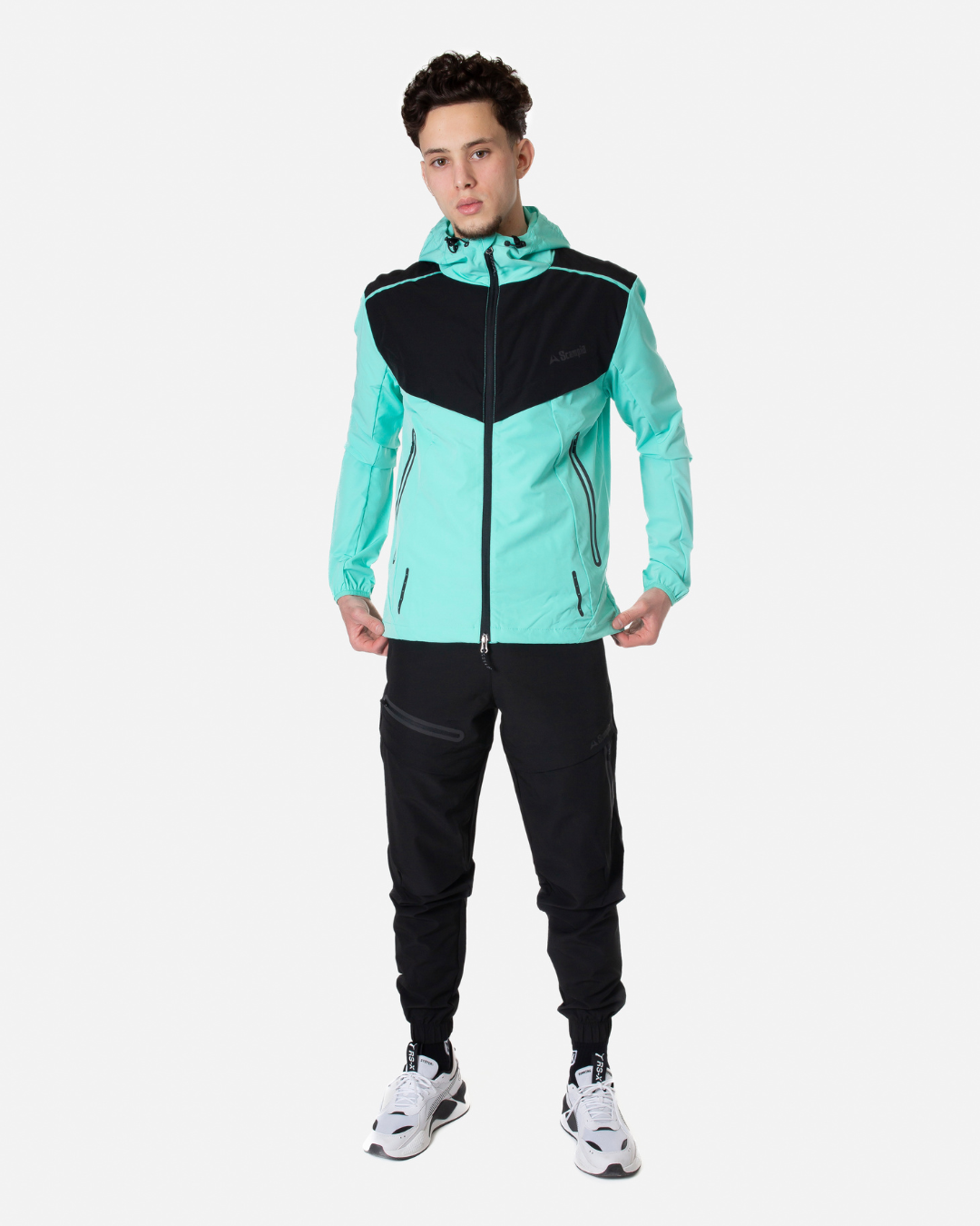 FootKorner TestingSurvêtement Scampia Scalare - Menthe/Noir