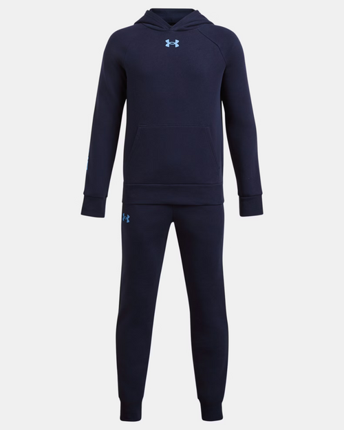 Survêtement Under Armour Rival Fleece Junior - Bleu - FootKorner Testing