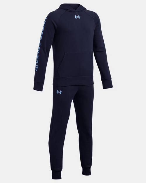 Survêtement Under Armour Rival Fleece Junior - Bleu - FootKorner Testing