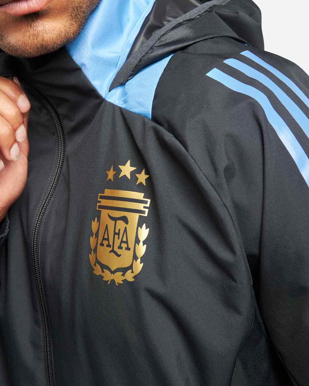 FootKorner TestingSurvêtement Argentine 2024 - Gris/Bleu