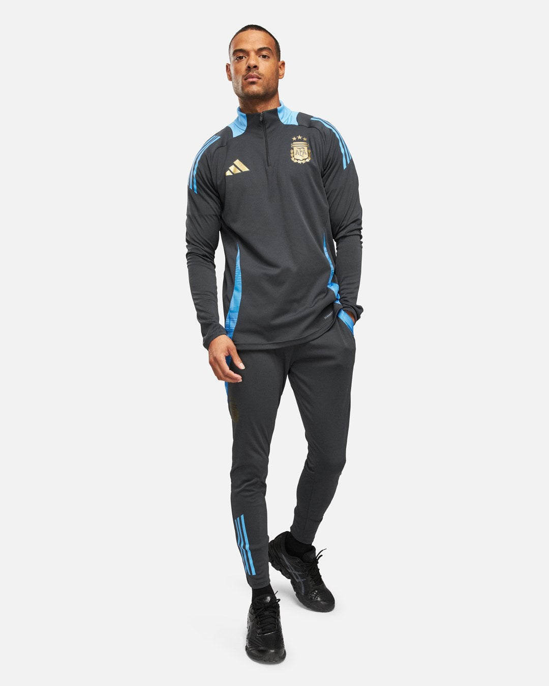 FootKorner TestingSurvêtement d'entrainement Argentine 2024 - Gris/Bleu