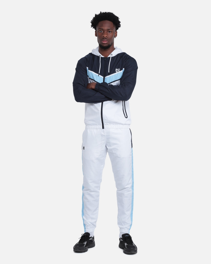 FootKorner TestingSurvêtement FK Diamond III - Blanc/Bleu
