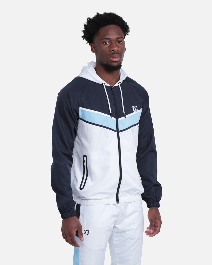 FootKorner TestingSurvêtement FK Diamond III - Blanc/Bleu