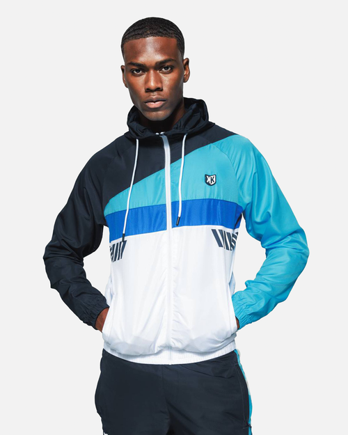 Survêtement FK Diamond IX - Marine/Blanc - FootKorner Testing