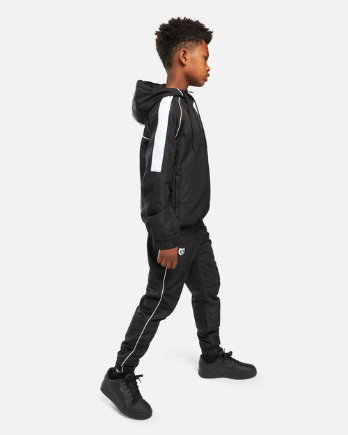 Survêtement FK Diamond XIII Junior - Noir/ Blanc - FootKorner Testing