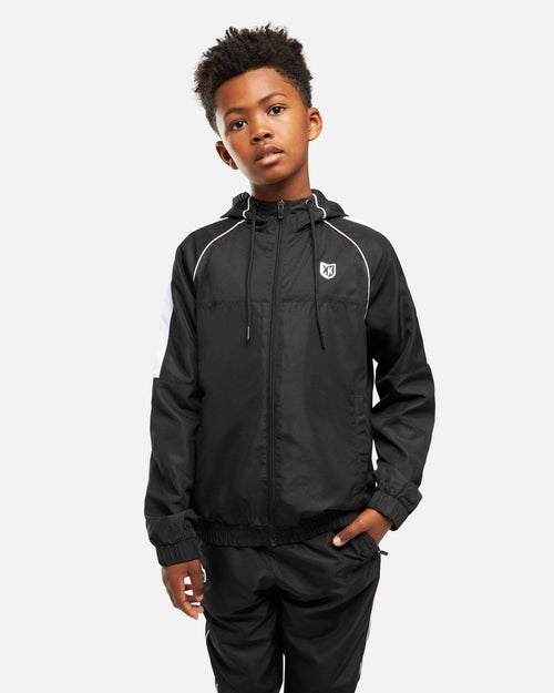 Survêtement FK Diamond XIII Junior - Noir/ Blanc - FootKorner Testing