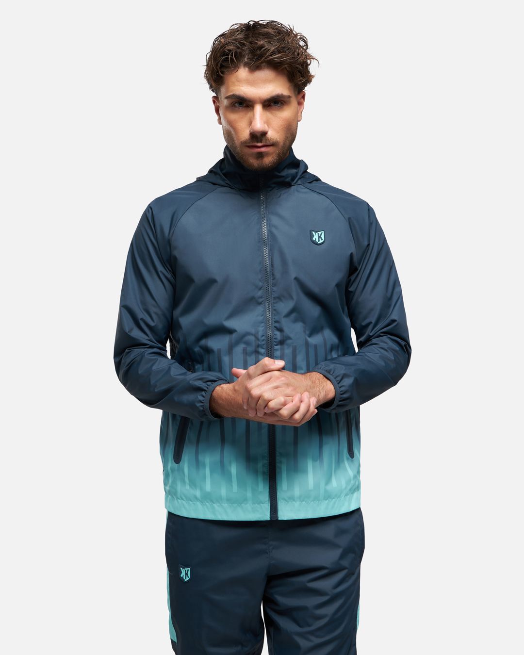 FootKorner TestingSurvêtement FK Pearl III - Marine/Bleu turqoise