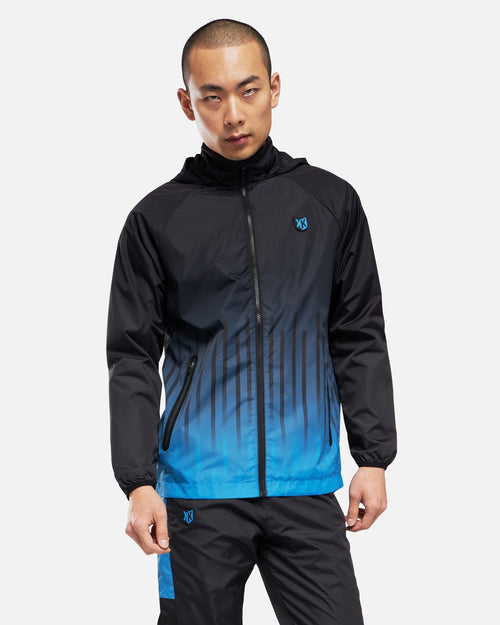 Survêtement FK Pearl III - Noir/Bleu - FootKorner Testing