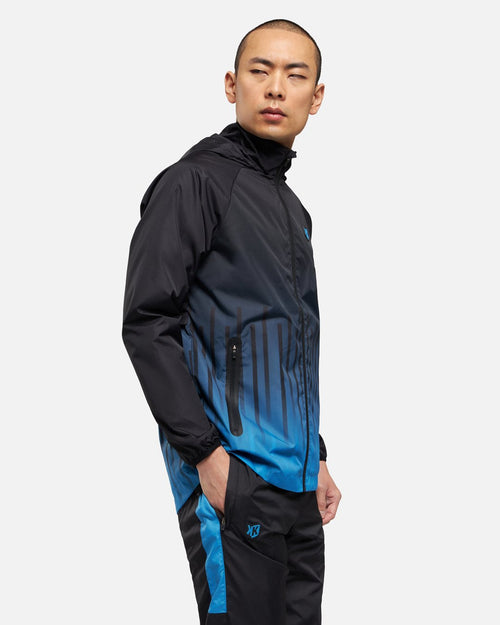 Survêtement FK Pearl III - Noir/Bleu - FootKorner Testing