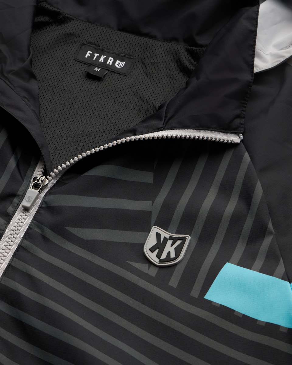 FootKorner TestingSurvêtement FK Pearl - Noir/Blanc/Bleu