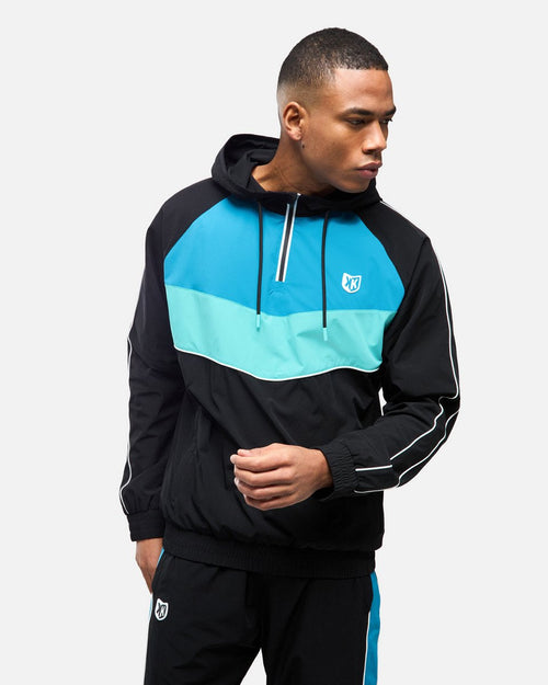 Survêtement FTKR VIII - Noir/Bleu/Vert - FootKorner Testing