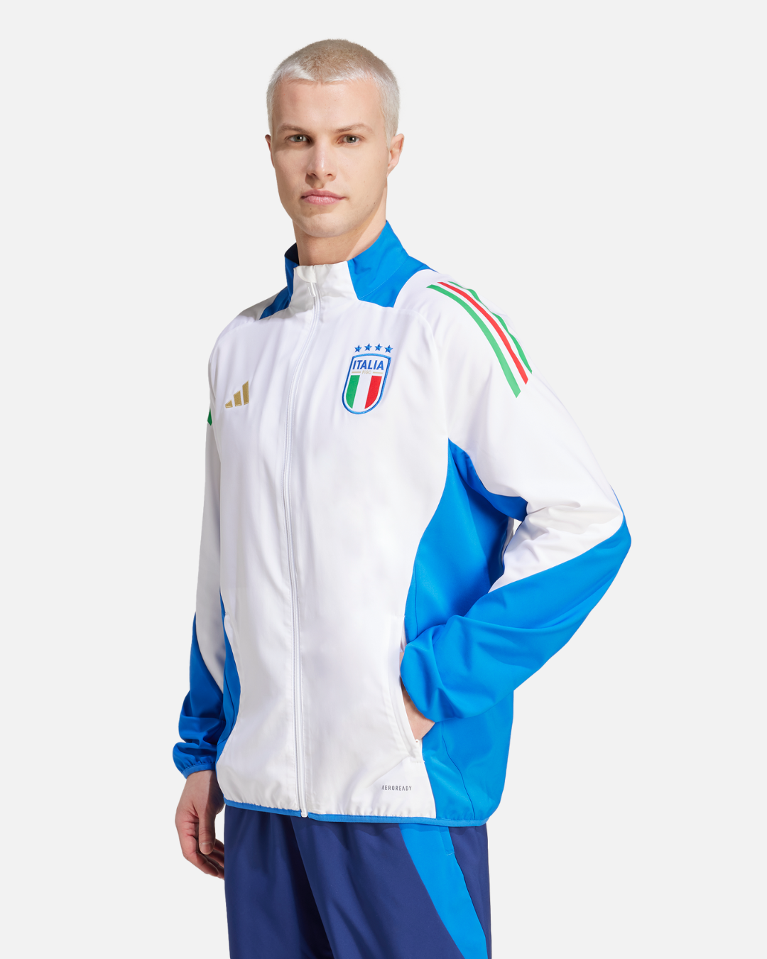 FootKorner TestingSurvêtement Italie 2024 -  Blanc/Bleu