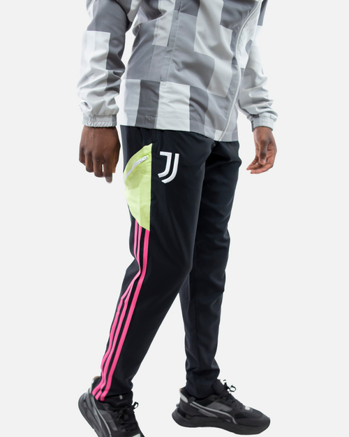 Pantalon de survêtement Juventus - Noir/Rose - FootKorner Testing