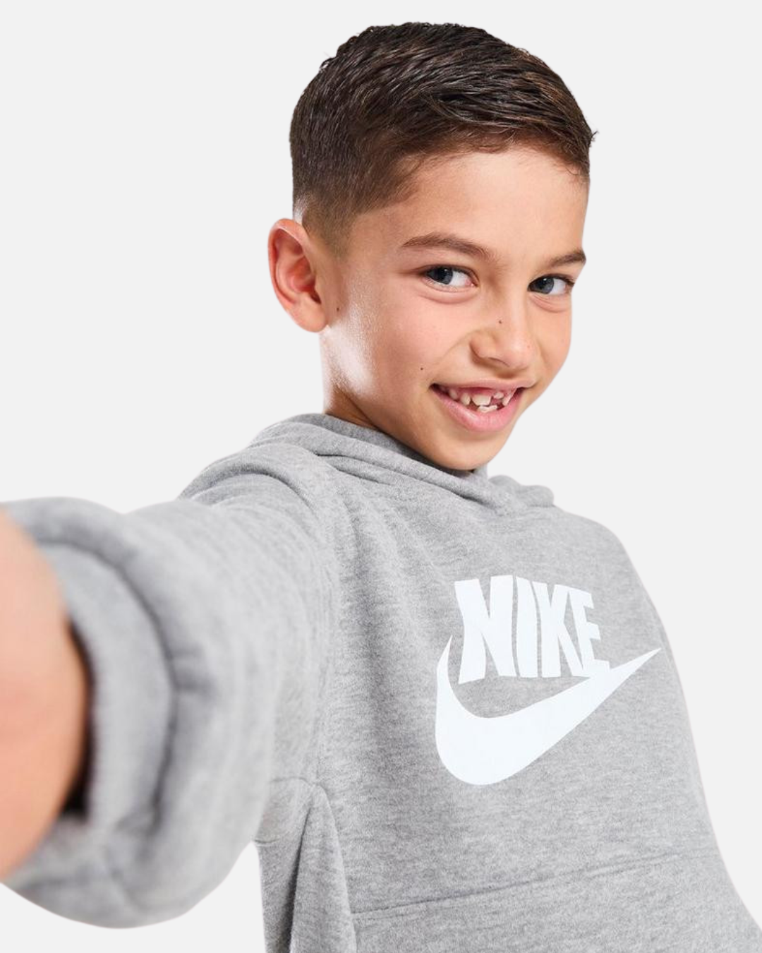 FootKorner TestingSurvêtement Nike Club Fleece Enfant - Gris/Blanc