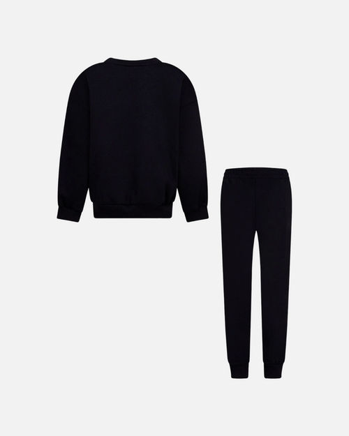 Survêtement Nike Crew Essentiel Enfant - Noir/Blanc - FootKorner Testing