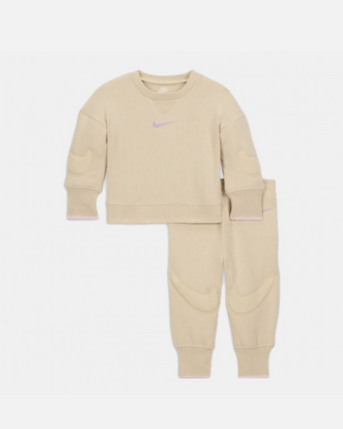 Survêtement Nike Readyset Bébé - Beige/Violet - FootKorner Testing