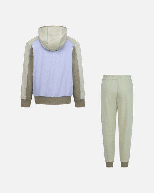Survêtement Nike Reimagine Po Junior - Beige/Blanc - FootKorner Testing