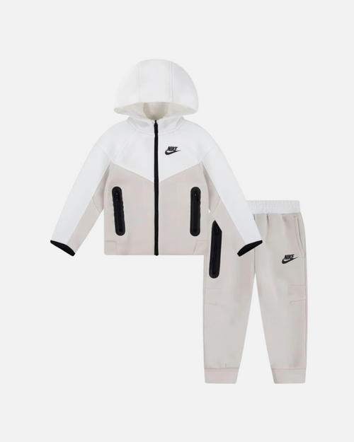 Survêtement Nike Tech Fleece Enfant - Beige/Blanc - FootKorner Testing