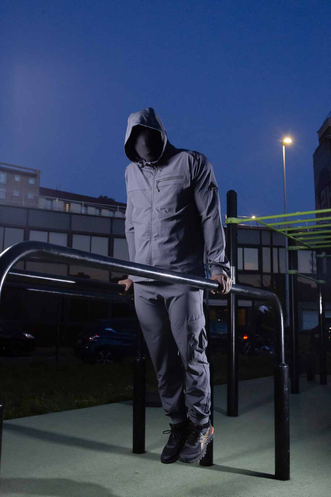 FootKorner TestingSurvêtement Scampia Gara Cagoule intégrée - Bleu