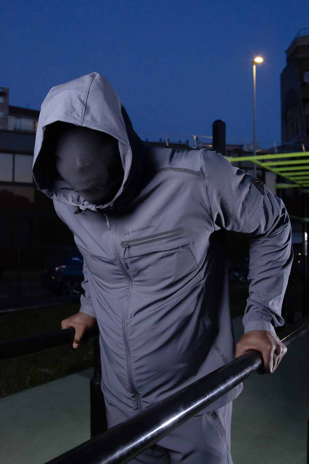 FootKorner TestingSurvêtement Scampia Gara Cagoule intégrée - Bleu