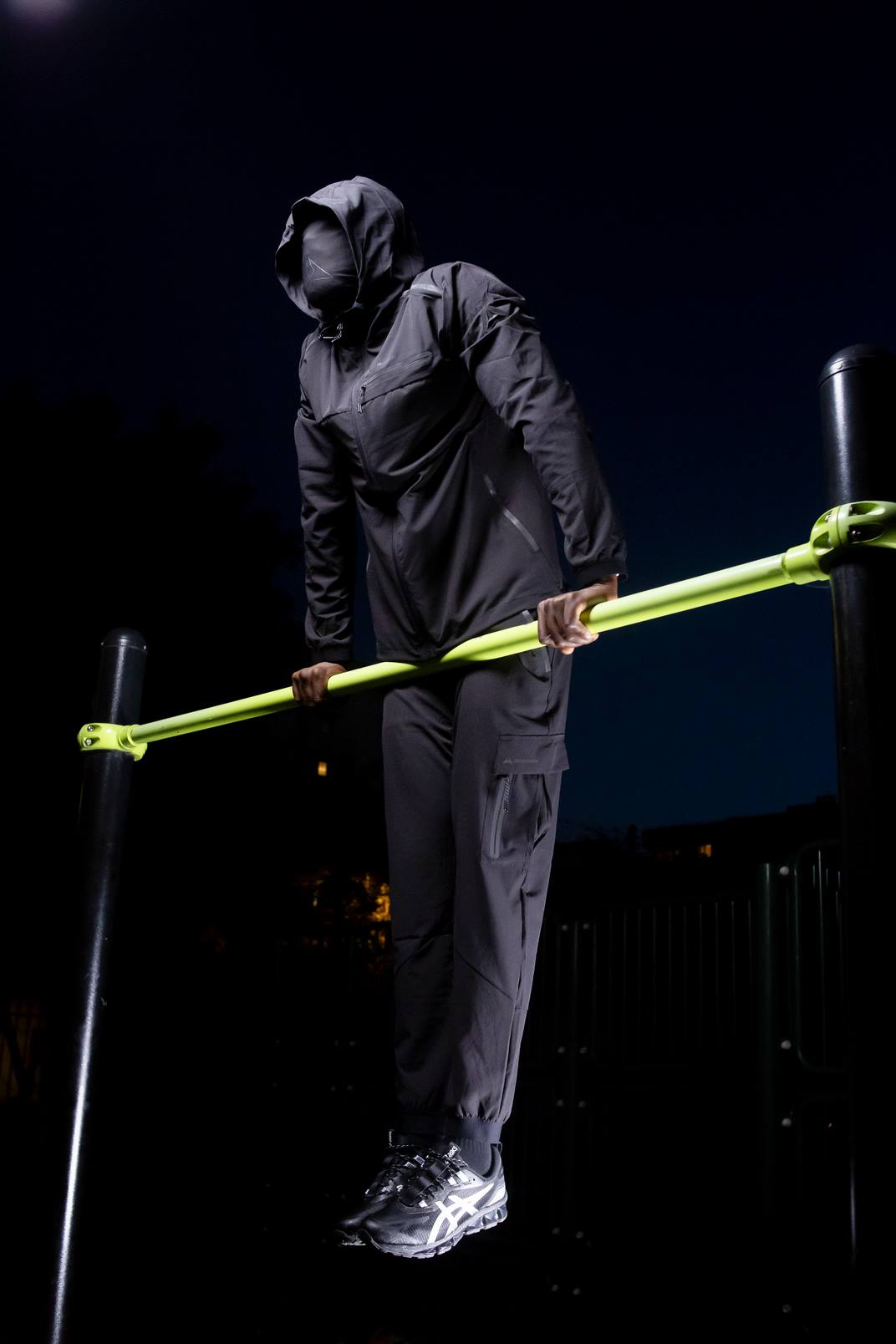 FootKorner TestingSurvêtement Scampia Gara Cagoule intégrée - Noir