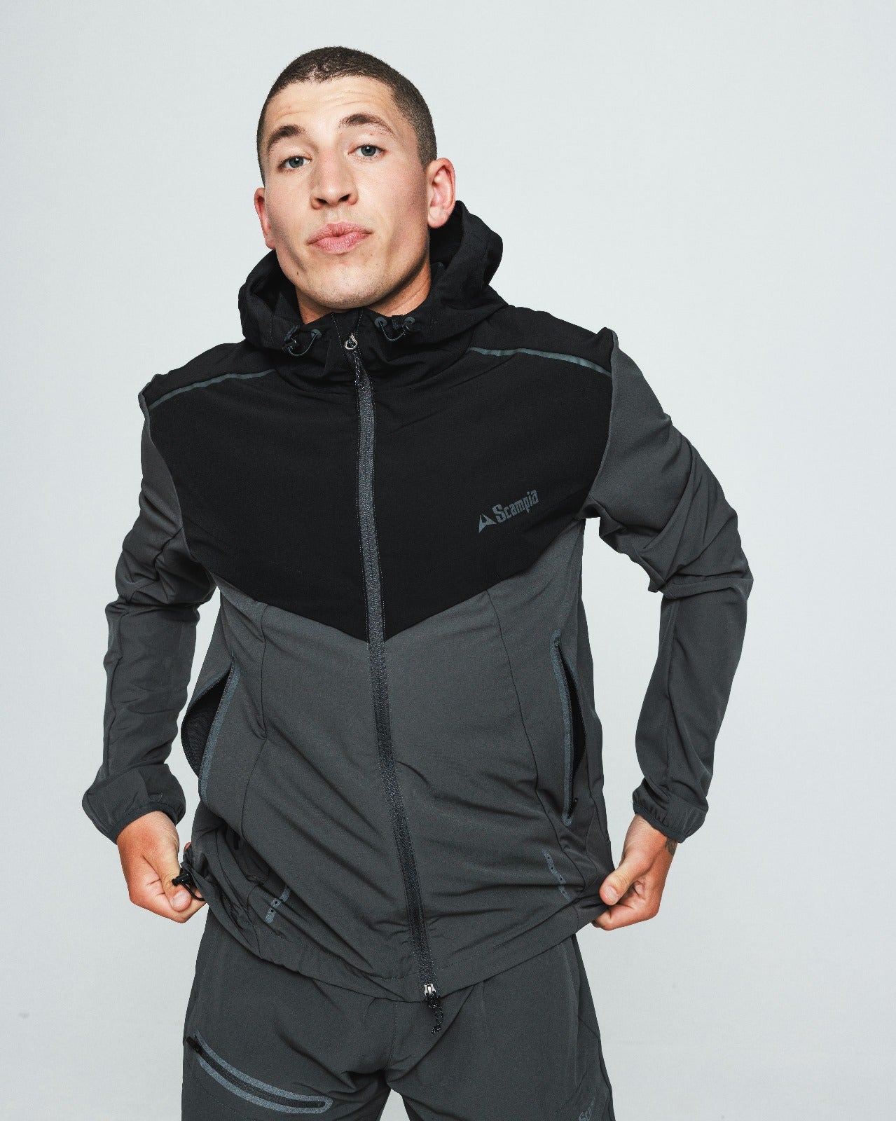 FootKorner TestingSurvêtement Scampia Scalare - Gris/Noir
