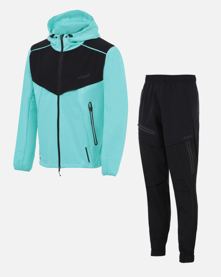 FootKorner TestingSurvêtement Scampia Scalare - Menthe/Noir
