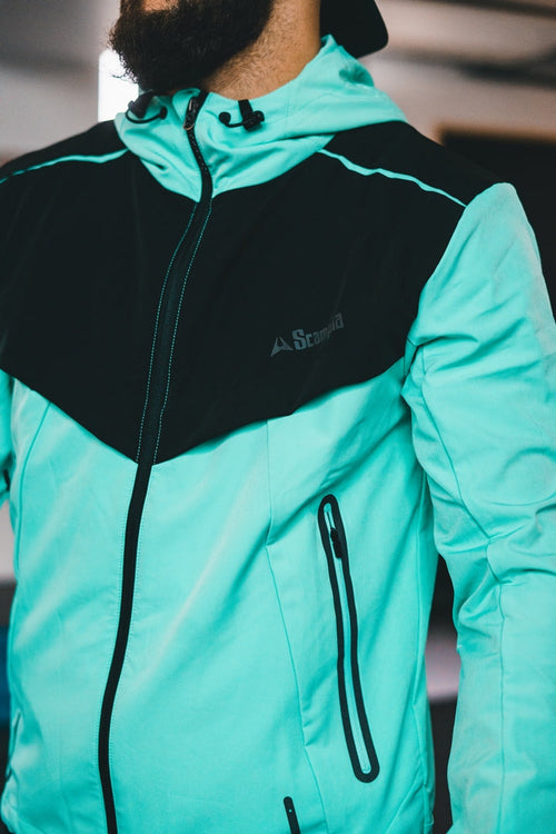 Survêtement Scampia Scalare - Menthe/Noir - FootKorner Testing
