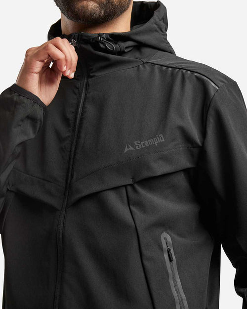 Survêtement Scampia Scalare - Noir - FootKorner Testing