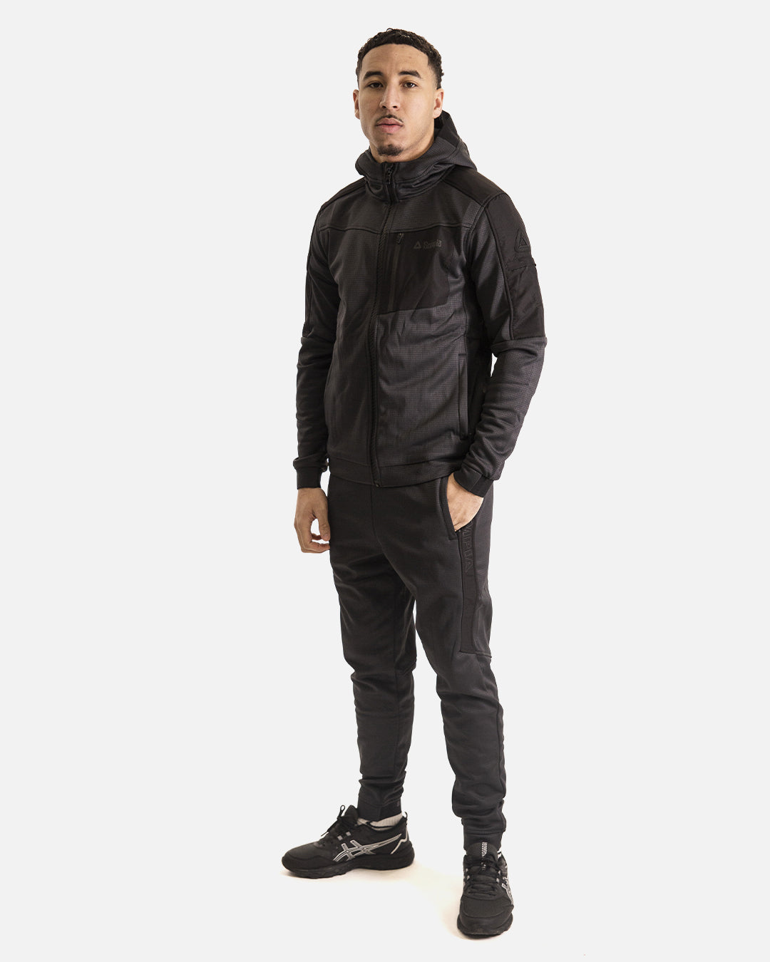 FootKorner TestingSurvêtement Scampia Scuro - Gris/Noir