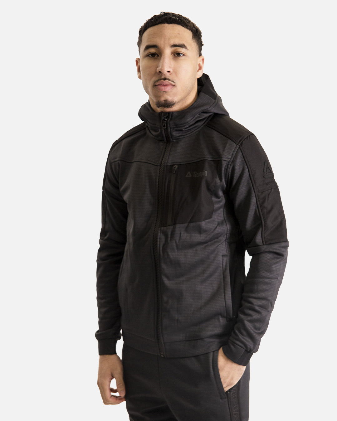 FootKorner TestingSurvêtement Scampia Scuro - Gris/Noir