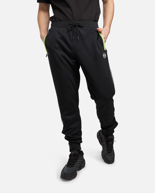 Survêtement Sergio Tacchini Innesto - Noir/Vert - FootKorner Testing