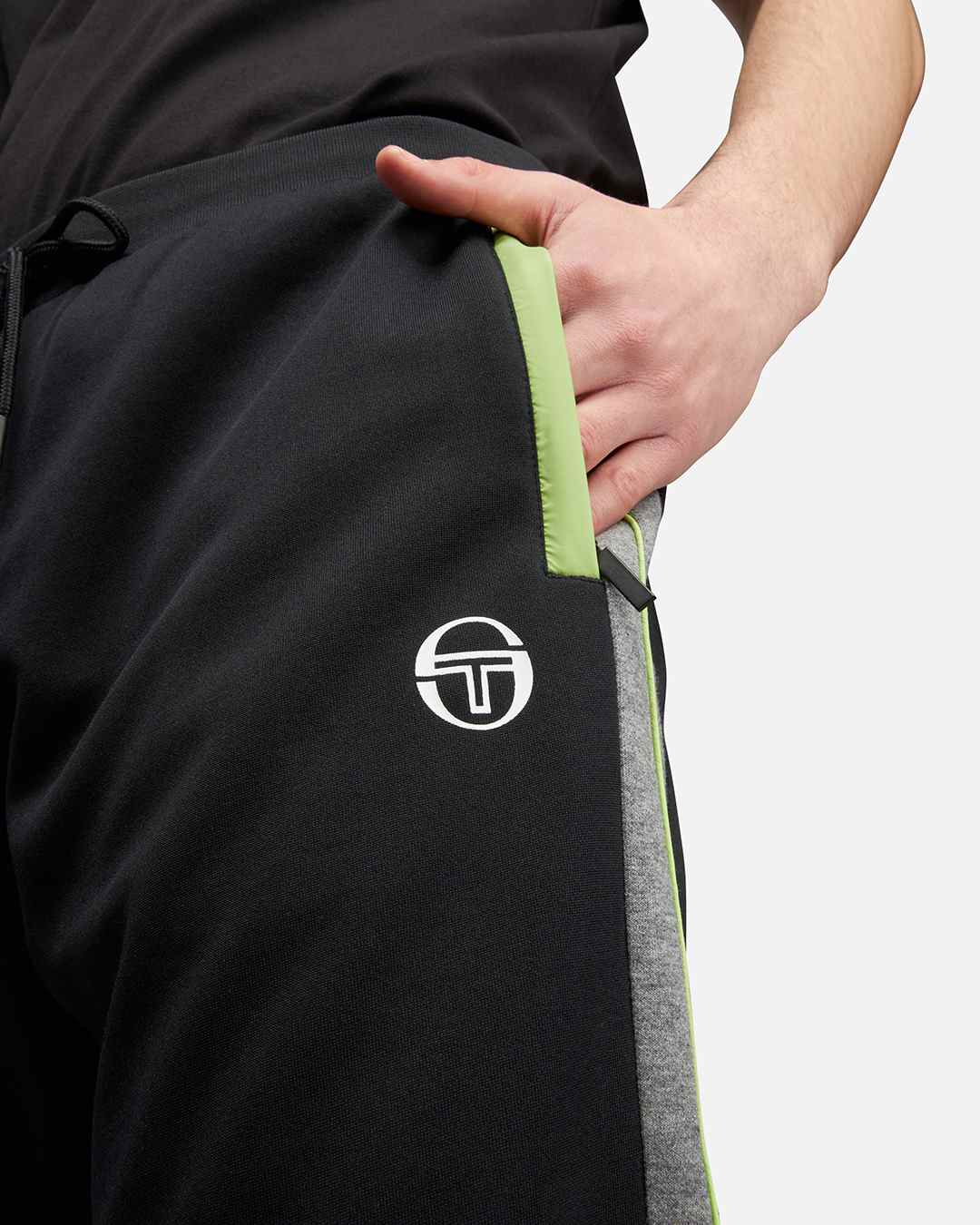 FootKorner TestingSurvêtement Sergio Tacchini Innesto - Noir/Vert