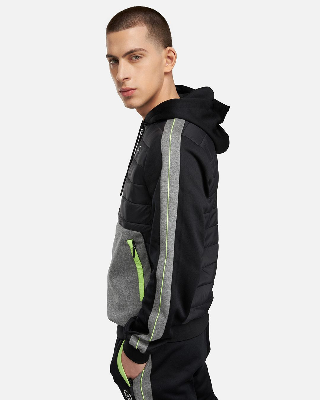 FootKorner TestingSurvêtement Sergio Tacchini Innesto - Noir/Vert