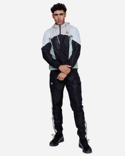 Survêtement FK Diamond X - Noir/Vert/Blanc - FootKorner Testing