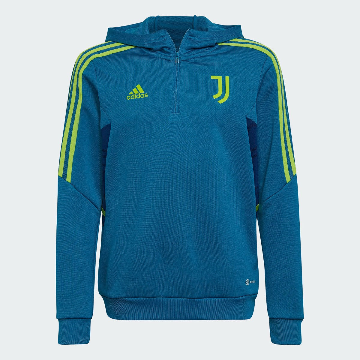 FootKorner TestingSweat à Capuche Juventus junior 2022/2023 - Bleu/Vert