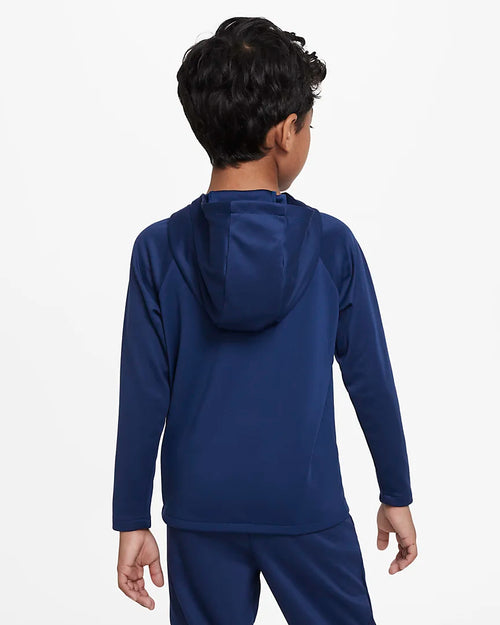 Sweat à capuche Equipe de France Enfant 2022 - Bleu/Or - FootKorner Testing