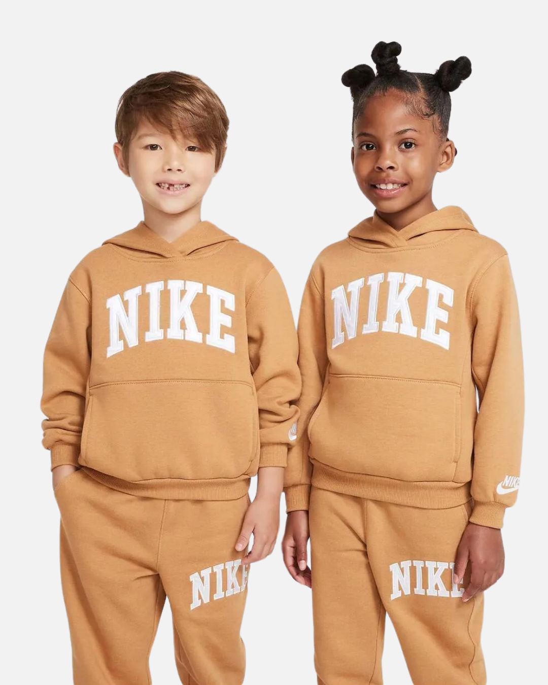 FootKorner TestingSweat à capuche Nike Fleece Junior - Camel