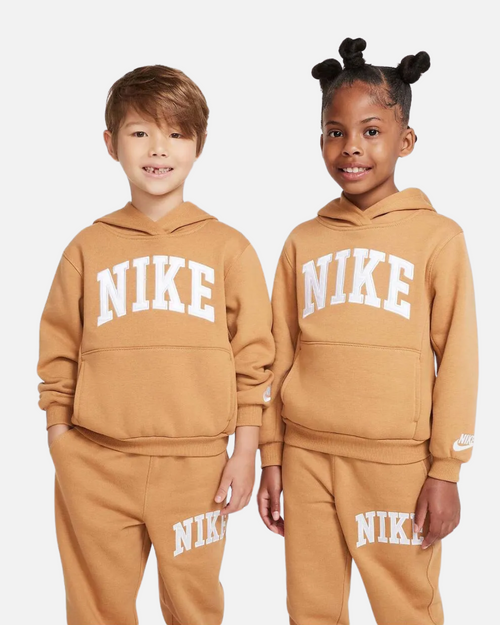 Sweat à capuche Nike Fleece Junior - Camel - FootKorner Testing